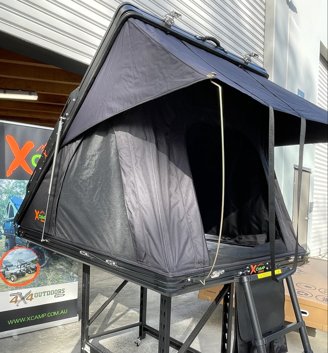 X Camp Rooftop Tent CX2000 Black