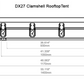 The Bush Company DX27 Clamshell Rooftop Tent