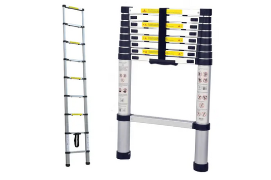 The Bush Company Telescopic Ladder 2.6m