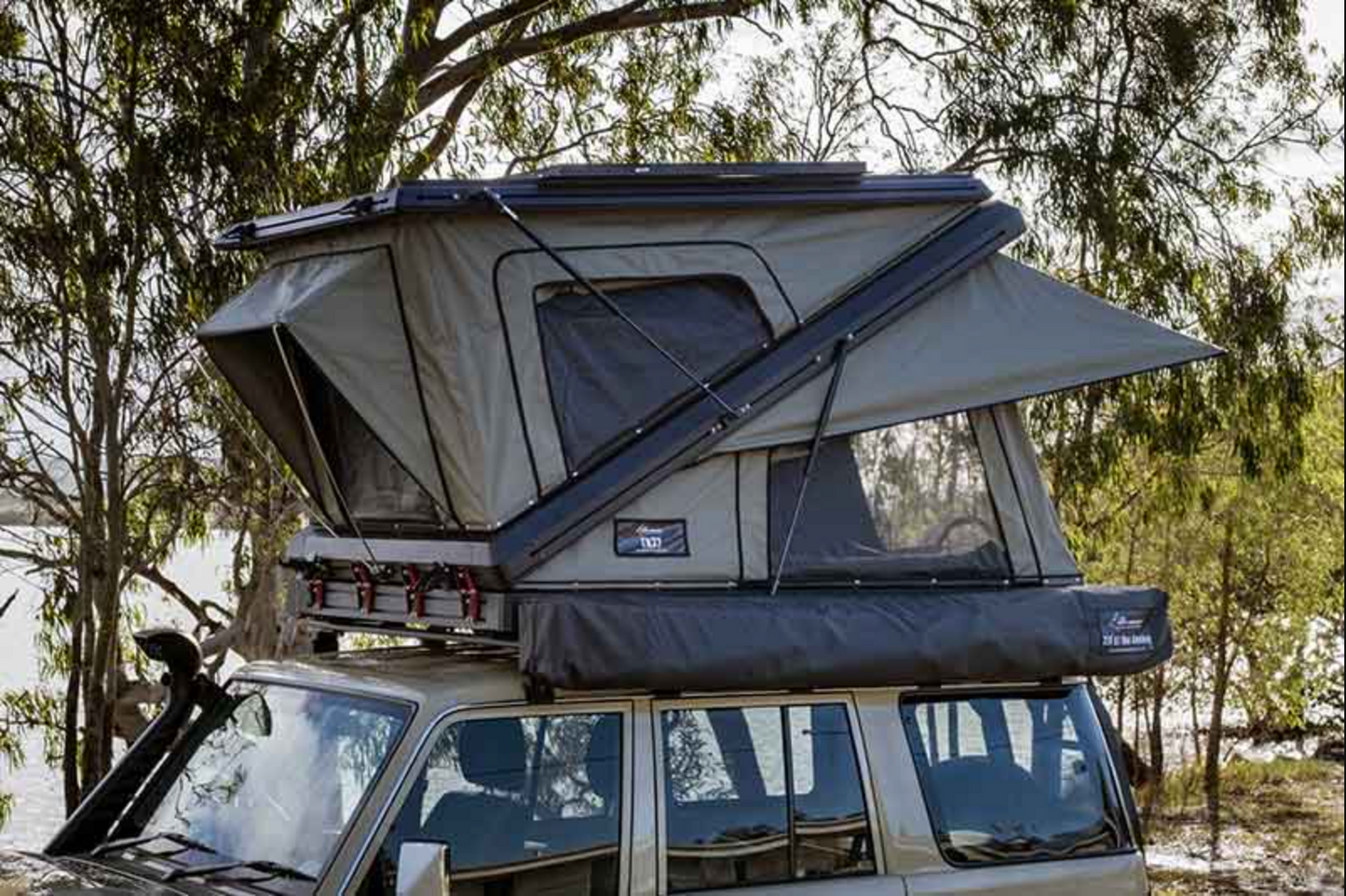 The Bush Company TX27 Hardshell Rooftop Tent