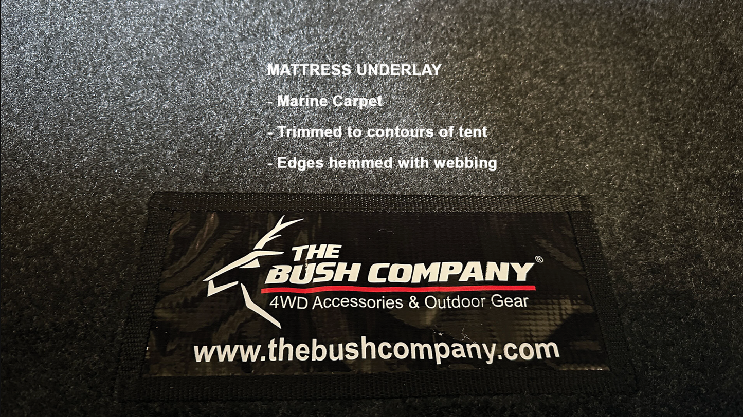 The Bush Company TX27 Hardshell Rooftop Tent