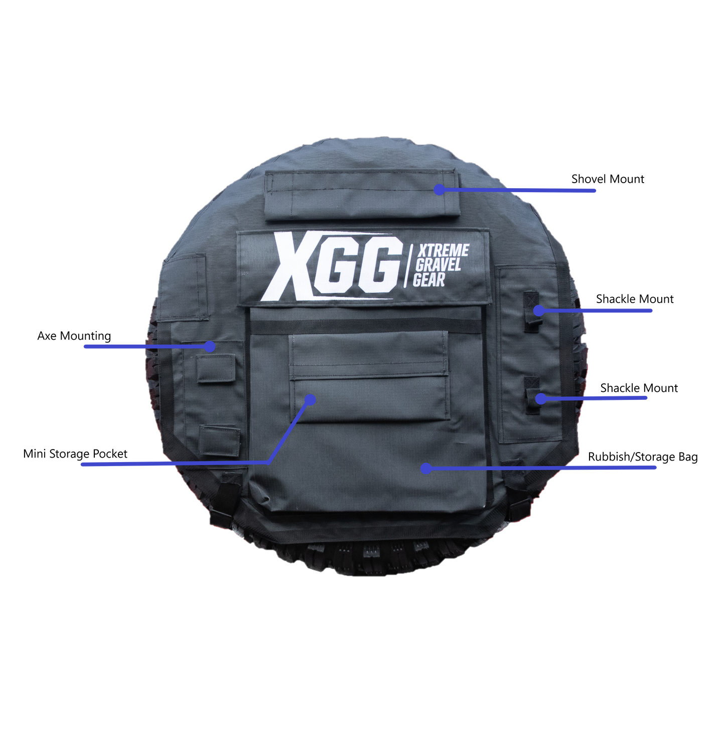 XGG Heavy Duty Spare Wheel Utility Bag